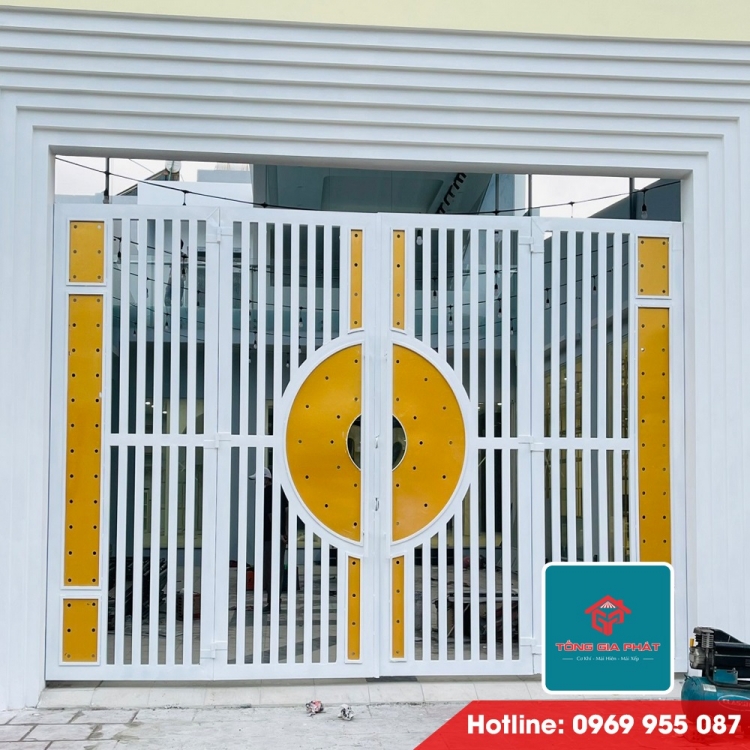 Cửa Cổng Bằng Sắt Đẹp