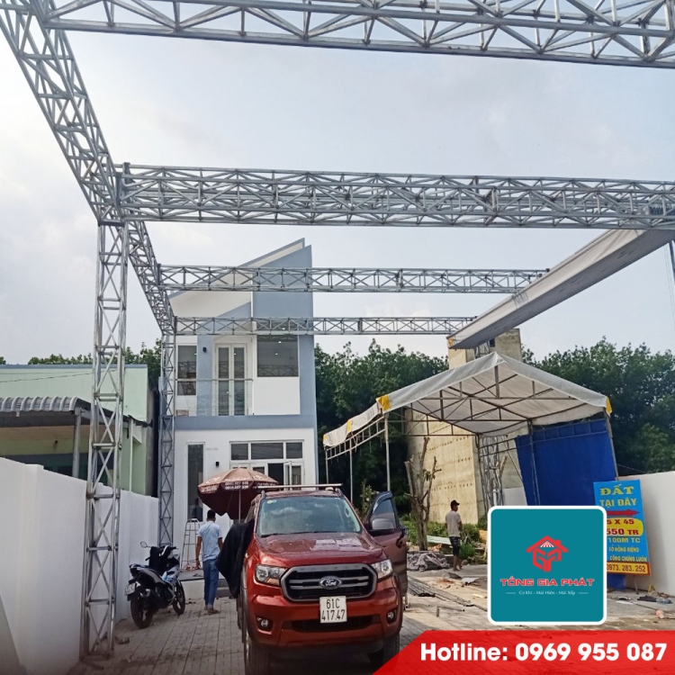 Mái Xếp Giàn Tổ Hợp